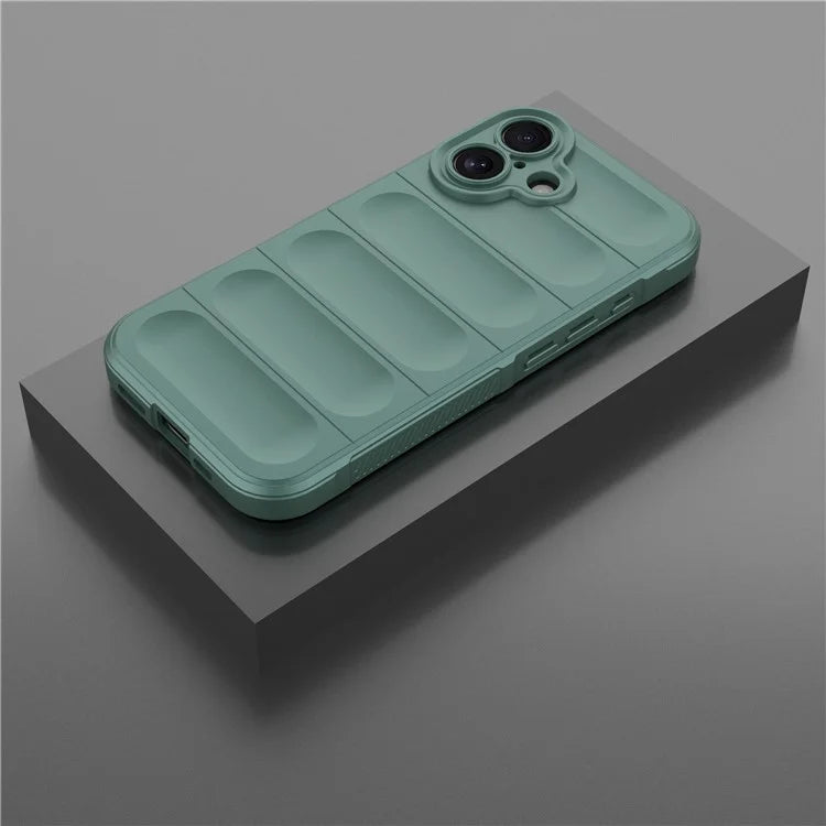 For iPhone 16 Plus Case Rugged TPU Shockproof Mobile Phone Cover