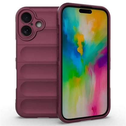 For iPhone 16 Plus Case Rugged TPU Shockproof Mobile Phone Cover