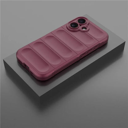 For iPhone 16 Plus Case Rugged TPU Shockproof Mobile Phone Cover
