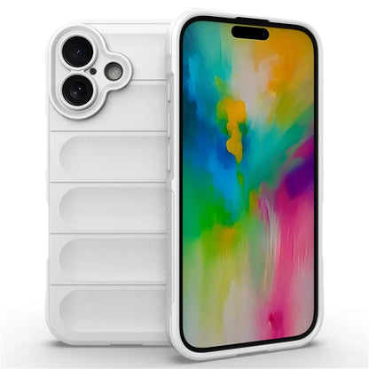 For iPhone 16 Plus Case Rugged TPU Shockproof Mobile Phone Cover