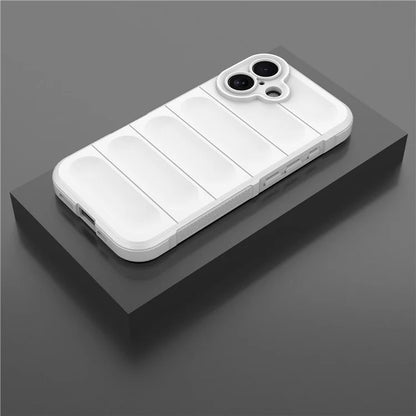 For iPhone 16 Plus Case Rugged TPU Shockproof Mobile Phone Cover