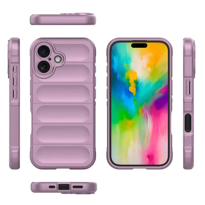 For iPhone 16 Plus Case Rugged TPU Shockproof Mobile Phone Cover