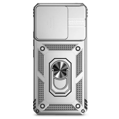 For Xiaomi Redmi Note 13 Pro+ 5G Case PC + TPU Phone Cover Lens Ultimate Protection Kickstand