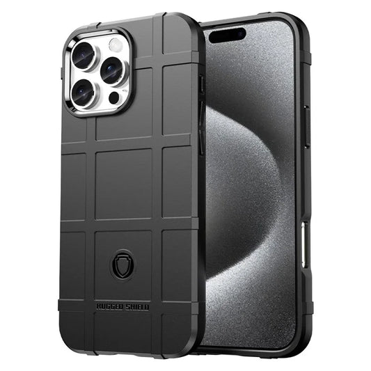 For iPhone 16 Pro Max Case Grid Design Soft TPU Phone Cover