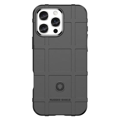For iPhone 16 Pro Case Grid Design Soft TPU Scratch-Proof Phone Cover
