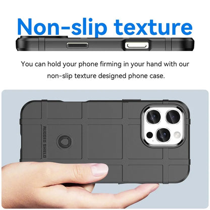 For iPhone 16 Pro Case Grid Design Soft TPU Scratch-Proof Phone Cover