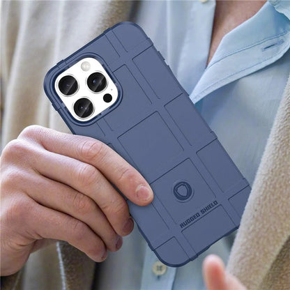 For iPhone 16 Pro Case Grid Design Soft TPU Scratch-Proof Phone Cover
