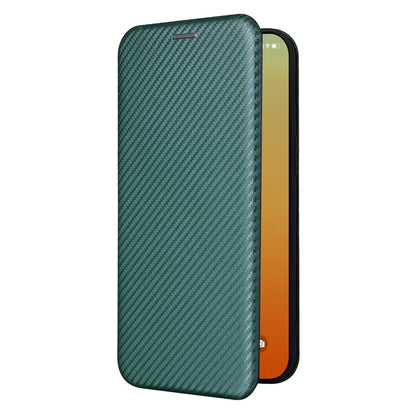 For iPhone 16 Pro Max Case Card Holder Carbon Fiber Texture Leather Phone Cover