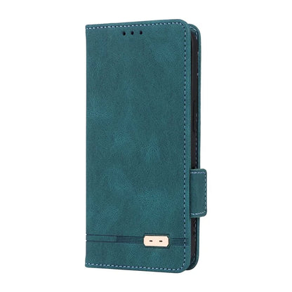 For iPhone 16 Case Hardware Decor Leather Phone Cover Card Holder Slots