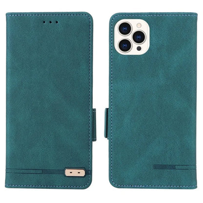 For iPhone 16 Pro Case Shockproof Stand Wallet Leather Phone Cover Hardware Decor