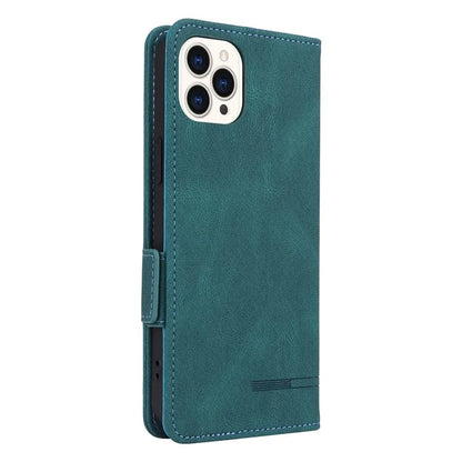 For iPhone 16 Pro Case Shockproof Stand Wallet Leather Phone Cover Hardware Decor