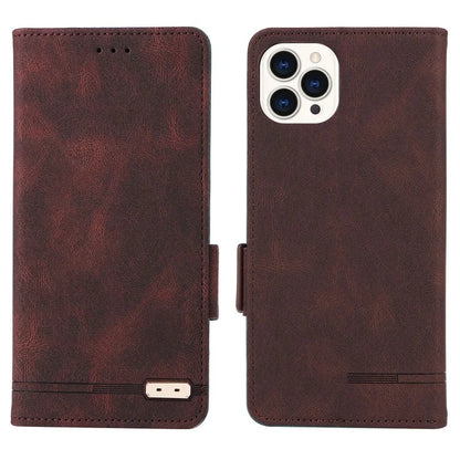 For iPhone 16 Pro Case Shockproof Stand Wallet Leather Phone Cover Hardware Decor