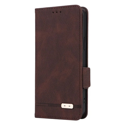 For iPhone 16 Pro Case Shockproof Stand Wallet Leather Phone Cover Hardware Decor