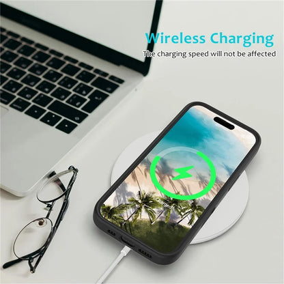 For iPhone 16 Plus Case Liquid Silicone Soft Lining Back Phone Cover