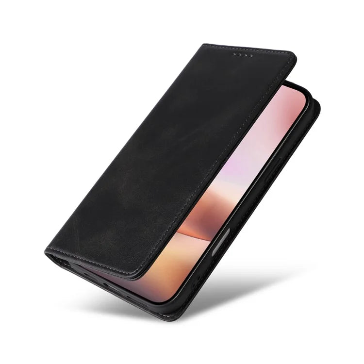 For iPhone 16 Plus Case Leather Phone Cover with RFID Blocking Wallet