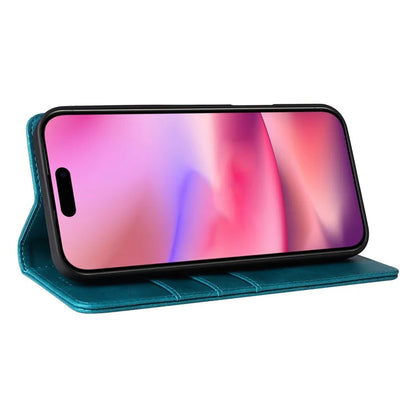For iPhone 16 Case RFID Blocking Leather Phone Cover Magnetic Closing
