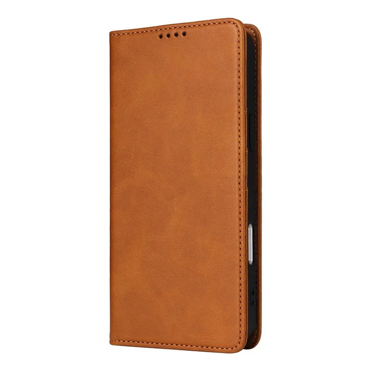 For iPhone 16 Pro Case RFID Blocking PU Leather Folio Flip Phone Cover