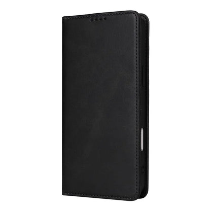 For iPhone 16 Pro Case RFID Blocking PU Leather Folio Flip Phone Cover