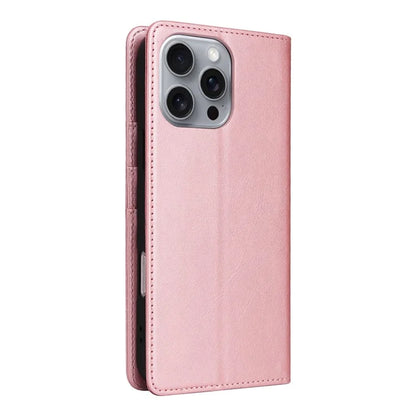 For iPhone 16 Pro Max Case PU Leather RFID Blocking Phone Cover Stand View