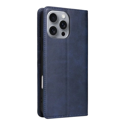 For iPhone 16 Pro Max Case PU Leather RFID Blocking Phone Cover Stand View