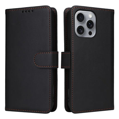 BETOPNICE 005 For iPhone 16 Pro Max Case Detachable 2-in-1 Leather Wallet Phone Cover