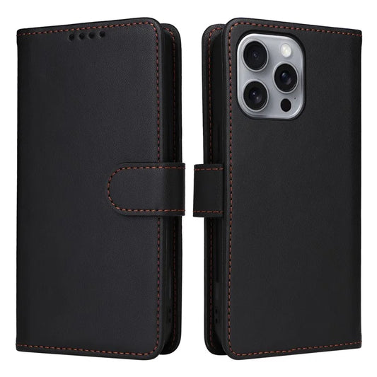 BETOPNICE 005 For iPhone 16 Pro Max Case Detachable 2-in-1 Leather Wallet Phone Cover
