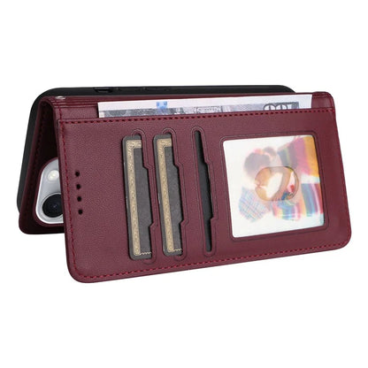 BETOPNICE 005 For iPhone 16 Pro Max Case Detachable 2-in-1 Leather Wallet Phone Cover