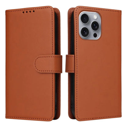 BETOPNICE 005 For iPhone 16 Pro Max Case Detachable 2-in-1 Leather Wallet Phone Cover