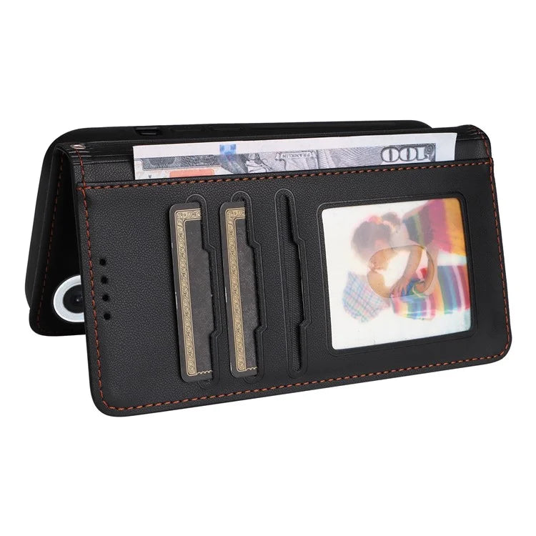 BETOPNICE 005 For iPhone 16 Plus Case PU Leather Detachable Phone Cover