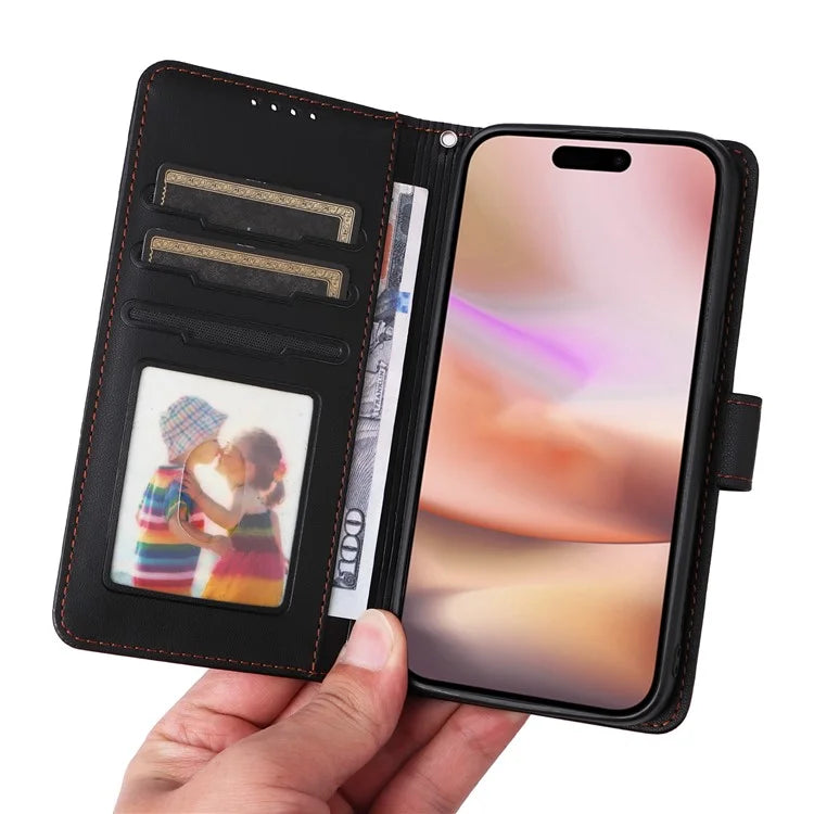 BETOPNICE 005 For iPhone 16 Plus Case PU Leather Detachable Phone Cover