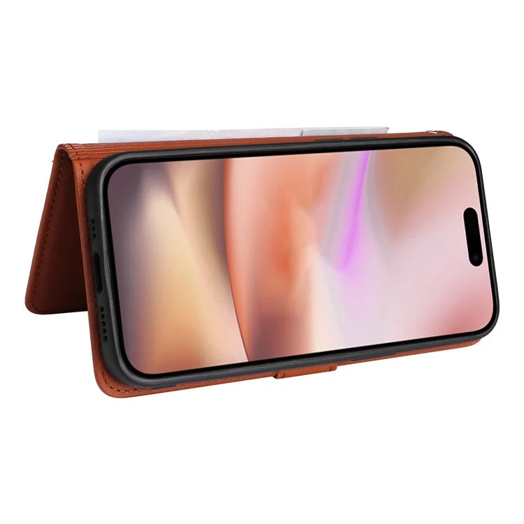 BETOPNICE 005 For iPhone 16 Plus Case PU Leather Detachable Phone Cover