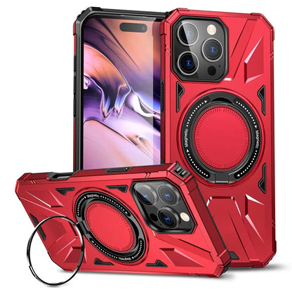 For iPhone 16 Pro Max Case Compatible with MagSafe TPU+PC Kickstand Phone Cover