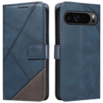For Google Pixel 9 Pro Case Geometric Line Wallet Leather Phone Cover