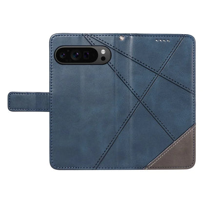 For Google Pixel 9 Pro Case Geometric Line Wallet Leather Phone Cover