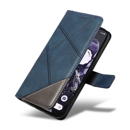 For Google Pixel 9 Pro Case Geometric Line Wallet Leather Phone Cover