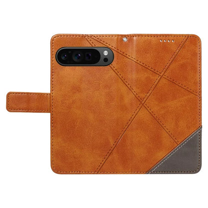 For Google Pixel 9 Pro Case Geometric Line Wallet Leather Phone Cover