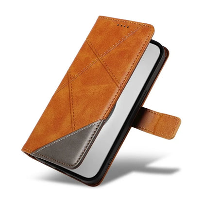 For iPhone 16 Pro Max Case Geometric Shockproof Wallet Leathe Phone Cover