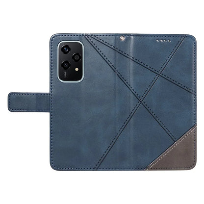 For Honor 200 Lite Case Wallet Stand Leather Phone Cover Geometric Line Imprinted