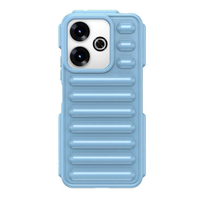 WANLONFENG LK Series for Xiaomi Redmi 13 5G  /  4G TPU Case Capsule Ribbed Cover with Screen Film