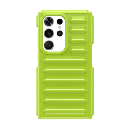 WANLONFENG LK Series for Samsung Galaxy S24 Ultra TPU Phone Case with Tempered Glass Screen Film