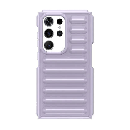 WANLONFENG LK Series for Samsung Galaxy S24 Ultra TPU Phone Case with Tempered Glass Screen Film