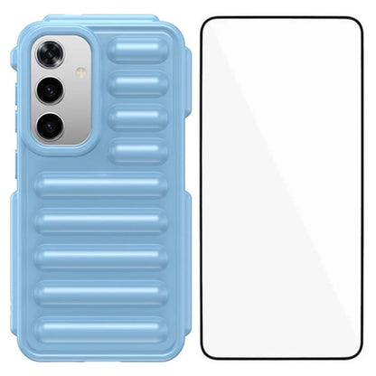 WANLONFENG LK Series for Samsung Galaxy S24+ Case TPU Capsule Cover with Screen Film