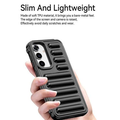 WANLONFENG LK Series for Samsung Galaxy S24+ Case TPU Capsule Cover with Screen Film