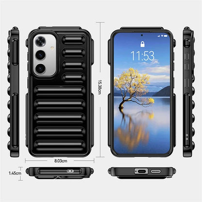 WANLONFENG LK Series for Samsung Galaxy S24+ Case TPU Capsule Cover with Screen Film