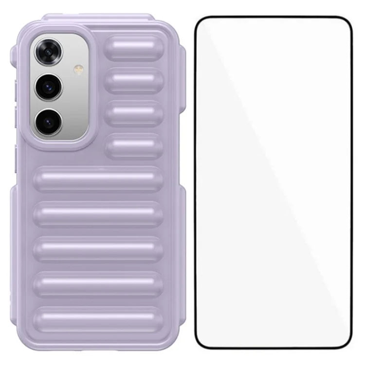 WANLONFENG LK Series for Samsung Galaxy S24+ Case TPU Capsule Cover with Screen Film