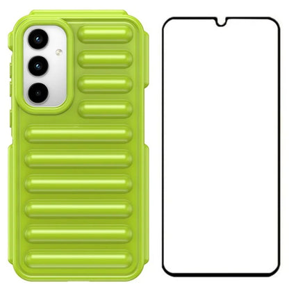 WANLONFENG LK Series for Samsung Galaxy A35 5G TPU Case Phone Cover with Screen Film