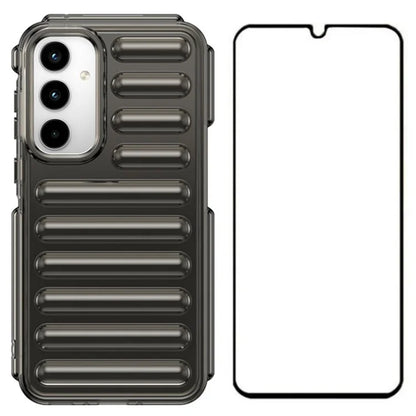 WANLONFENG LK Series for Samsung Galaxy A35 5G TPU Case Phone Cover with Screen Film