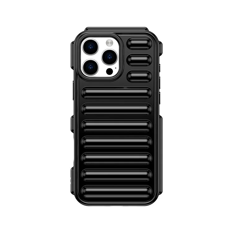 WANLONFENG LK Series for iPhone 16 Pro Max Case Capsule TPU Cover with Screen Protector