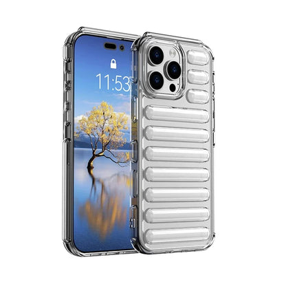 WANLONFENG LK Series for iPhone 16 Pro Max Case Capsule TPU Cover with Screen Protector