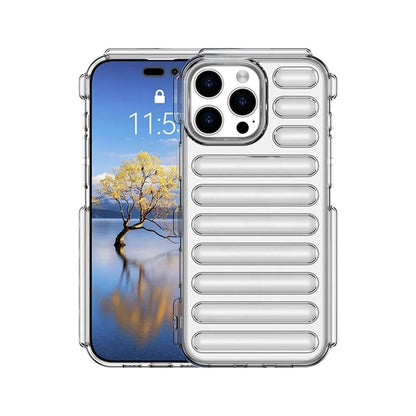 WANLONFENG LK Series for iPhone 16 Pro Max Case Capsule TPU Cover with Screen Protector
